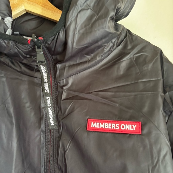 Members Only X Keith Haring Reversible Puffer Jacket XL - Picture 2 of 13